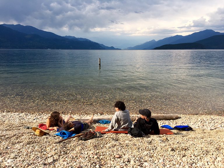 At The Beach Retreat British Columbia Canada The Water At Sunshine Bay Retreat British Columbia, Canada